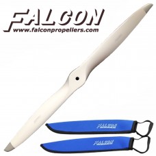 Falcon 24x10 Carbon Propeller Silver/White